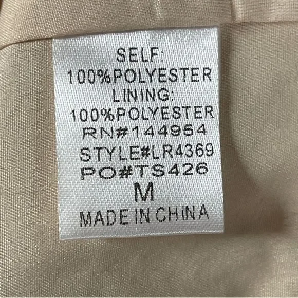 Sequin Split Skirt/Romper faux dress by Luxell.  Size: Medium. - Picture 5 of 7